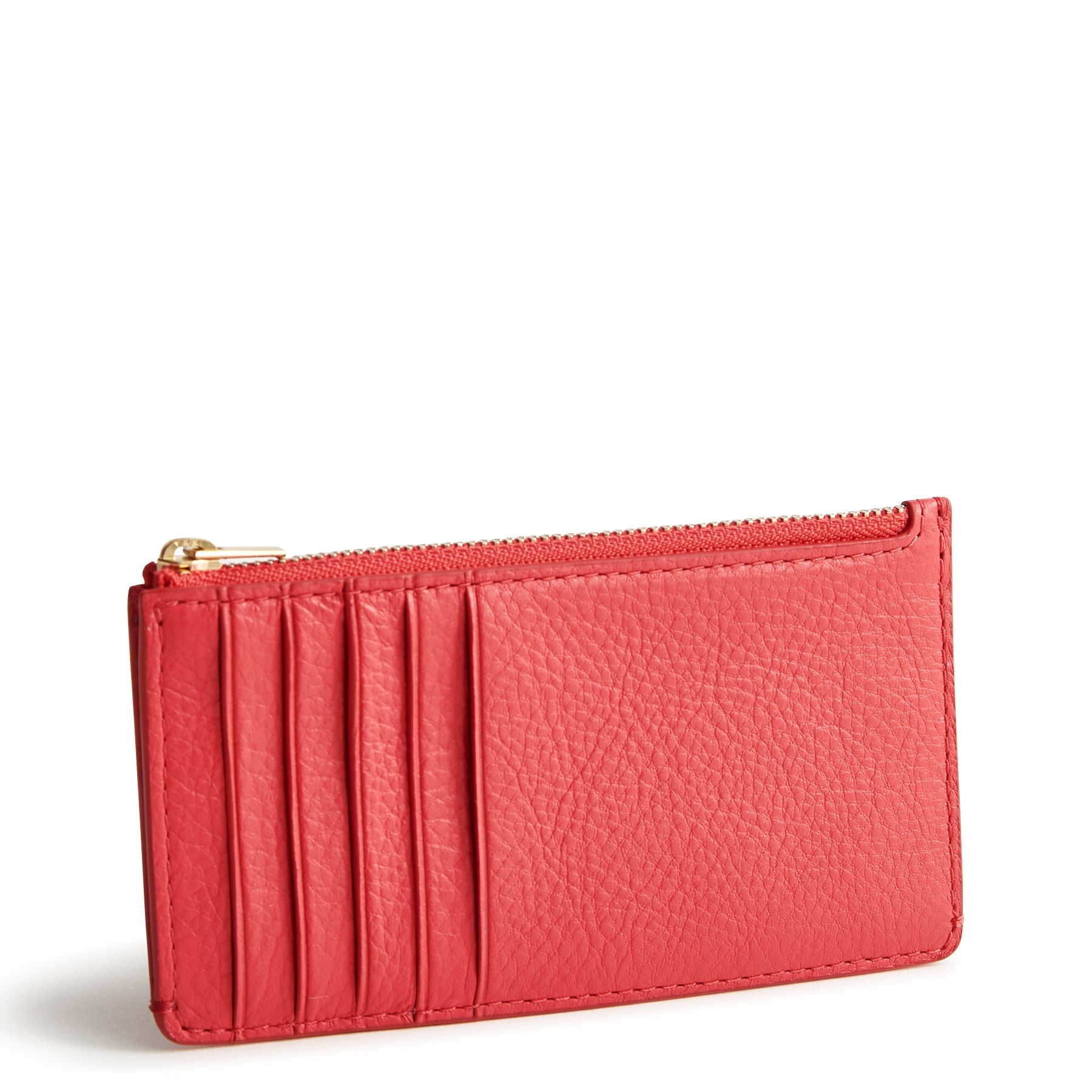 Outlet Leather Linear Card Case