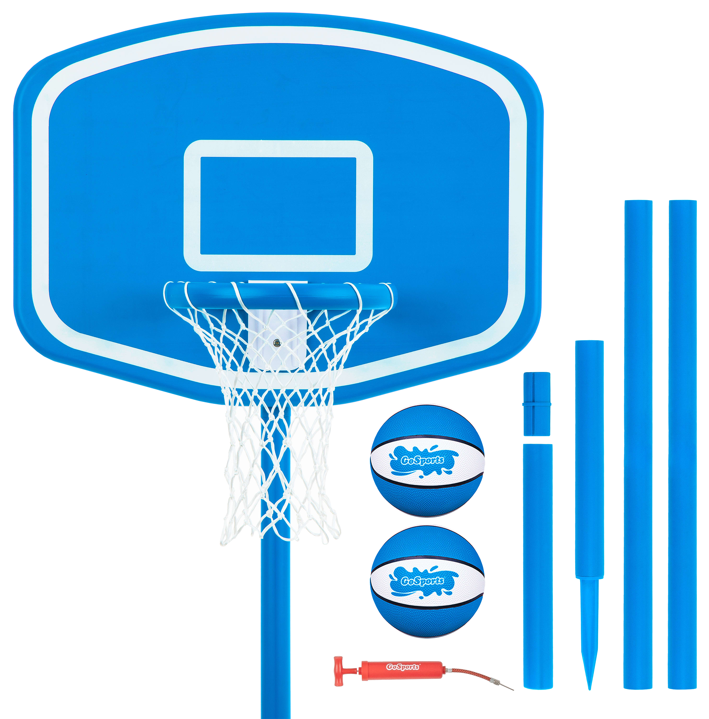 GoSports Splash Hoop Up Above-Ground Pool Basketball Game Set