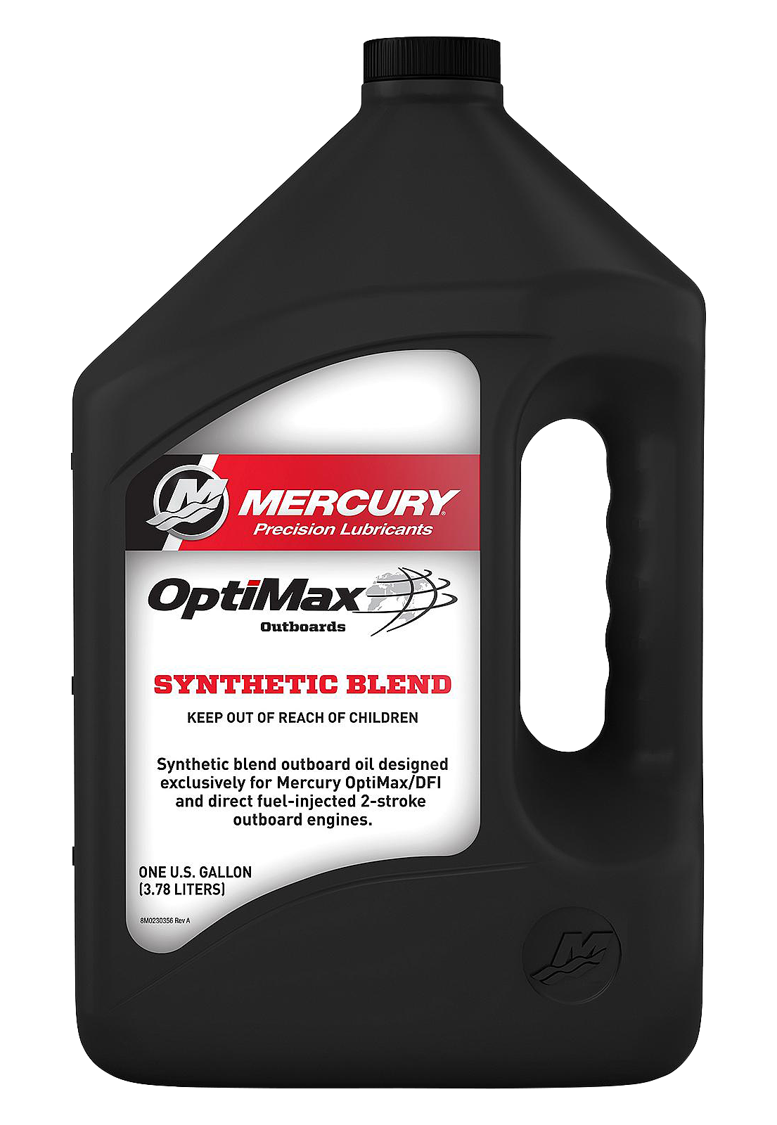 Mercury Synthetic Blend 2-Stroke Direct-Injection Marine Engine Oil for Optimax
