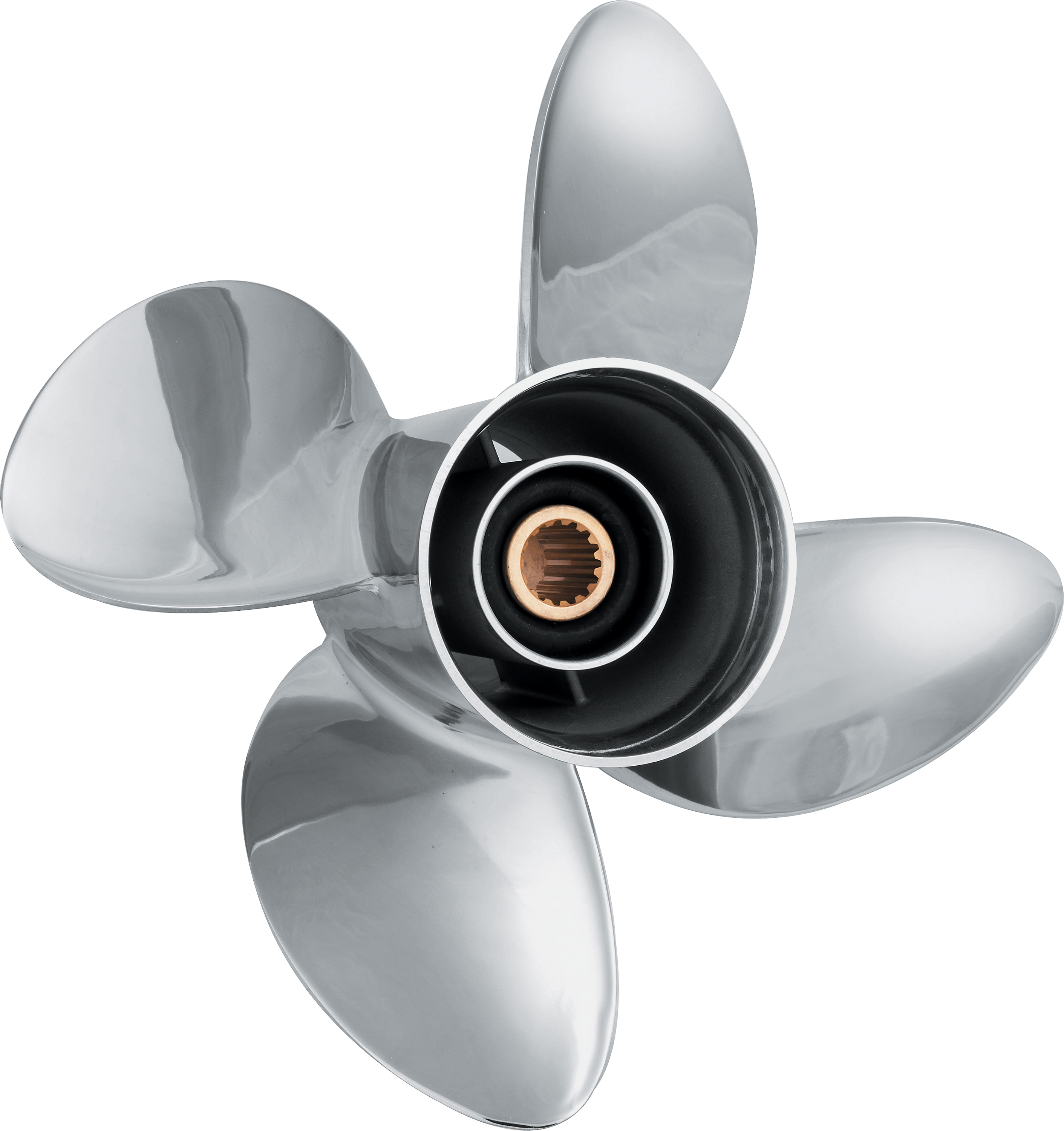 Solas HR Titan 4-Blade Yamaha 50-130hp Stainless Steel Propellers