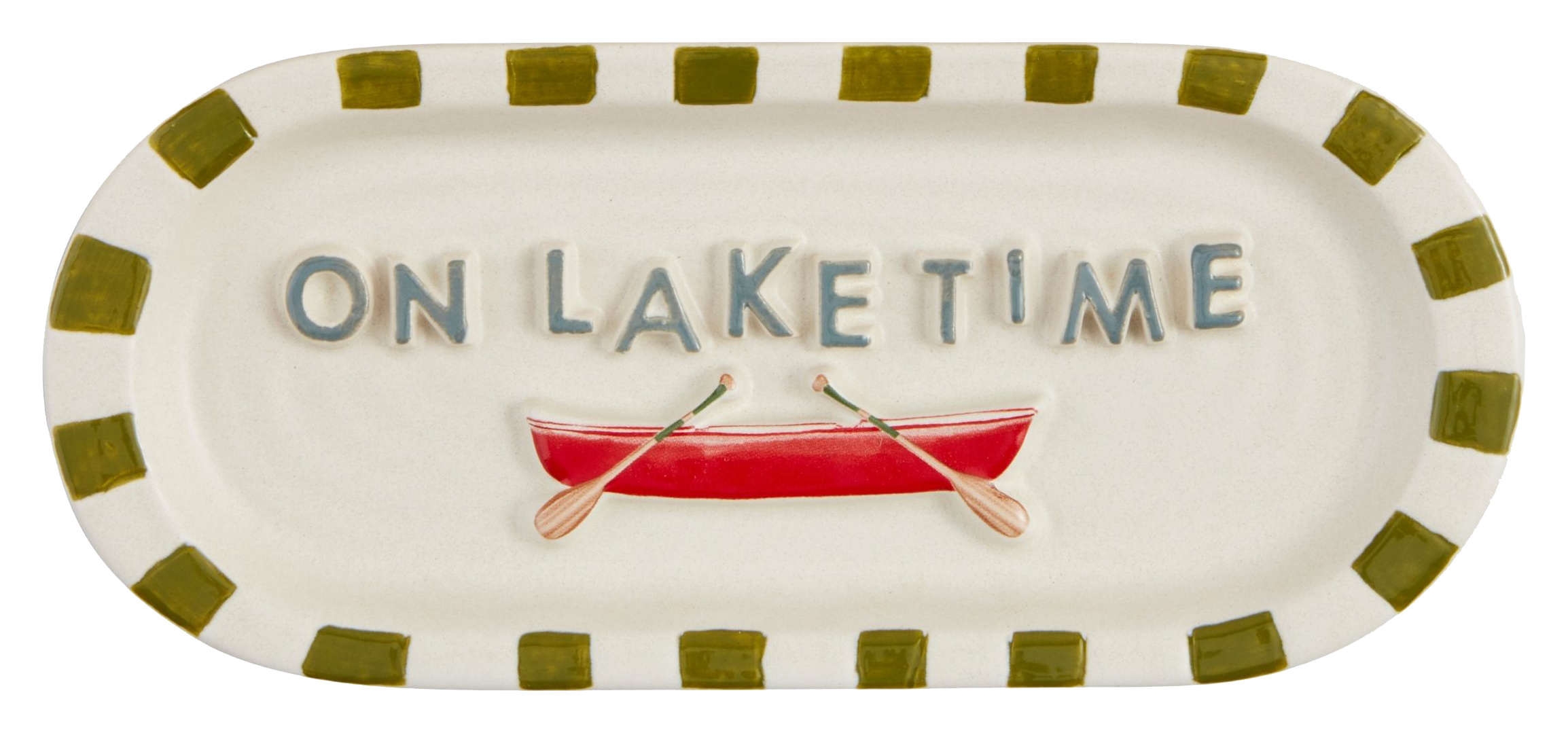 Mud Pie Lake Time Everything Tray