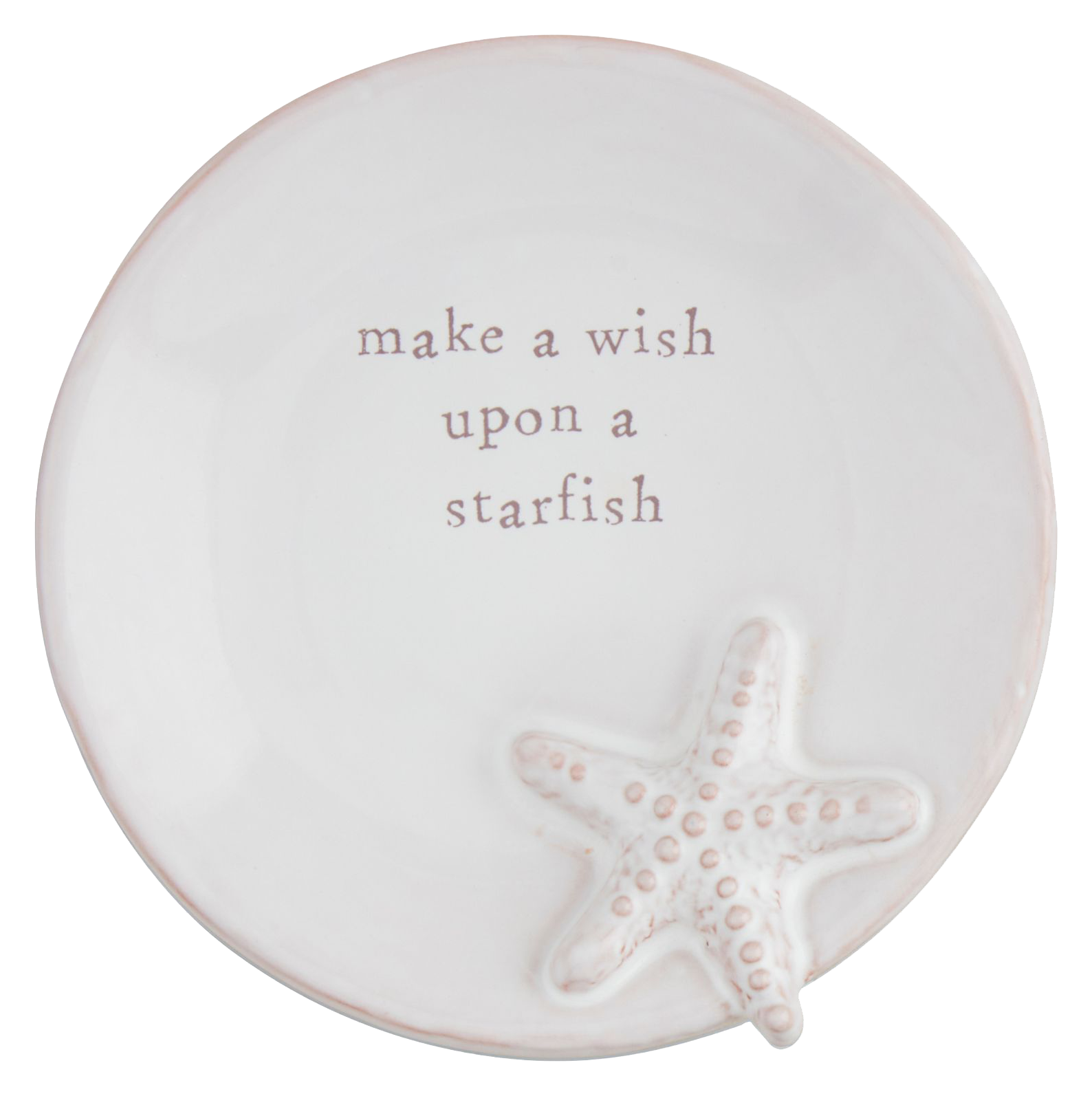 Mud Pie Starfish Tidbit Plate
