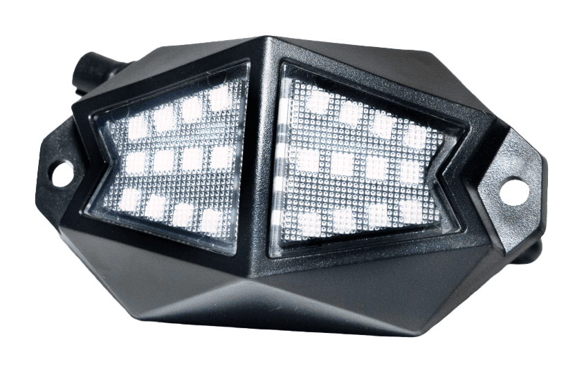 Whip It Light Rods K2 210° Ultra-Wide Rock Lights with Bluetooth
