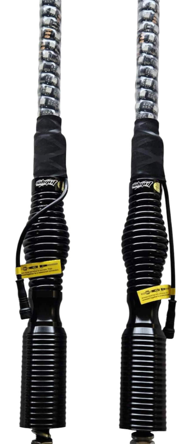 Whip It Light Rods MagLink LED Whip Set of 2