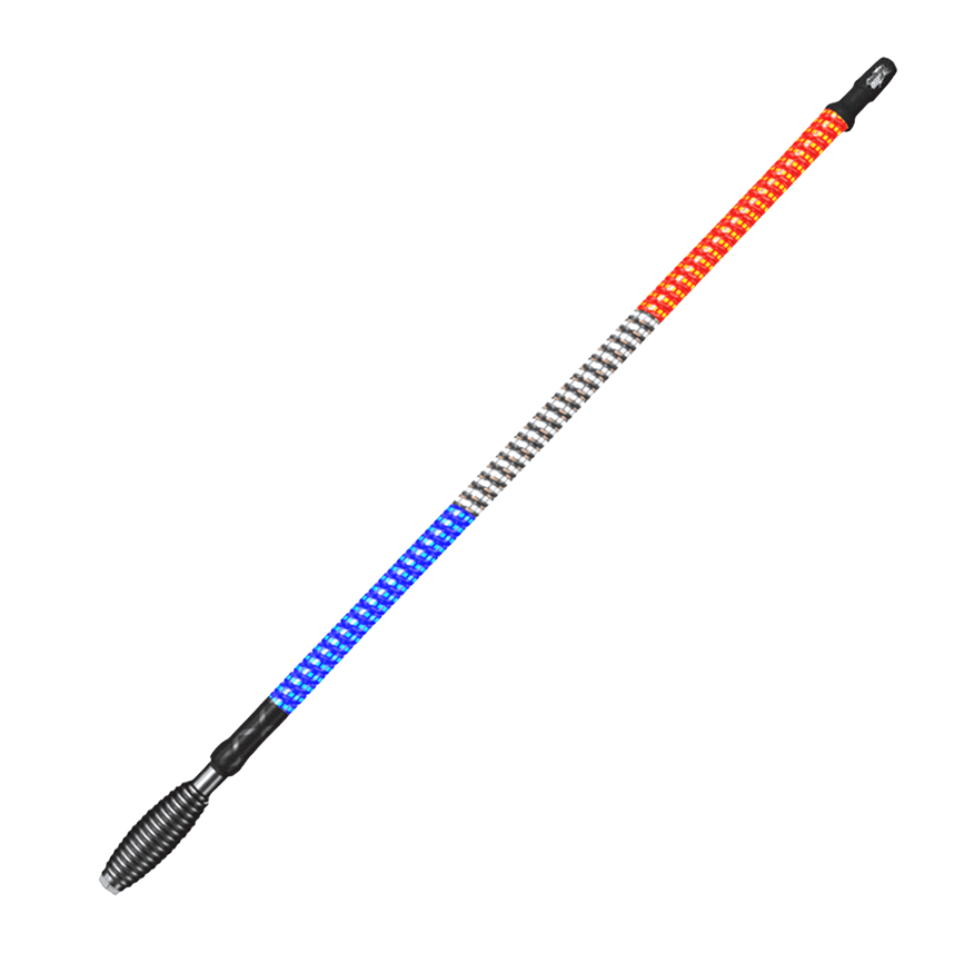 Whip It Light Rods Old Glory LED Whip