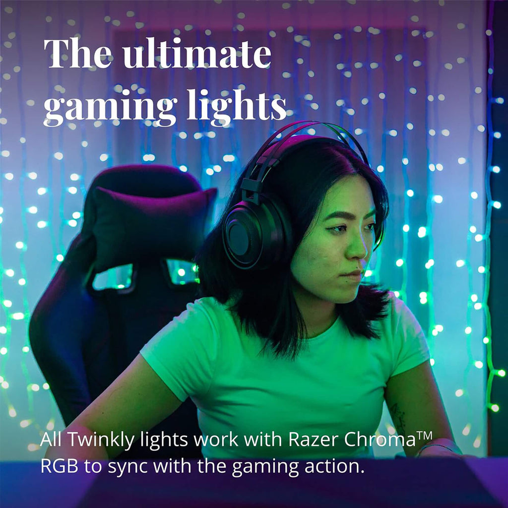 Twinkly - Smart Light Curtain 210 RGB + LED Generation II - Multi