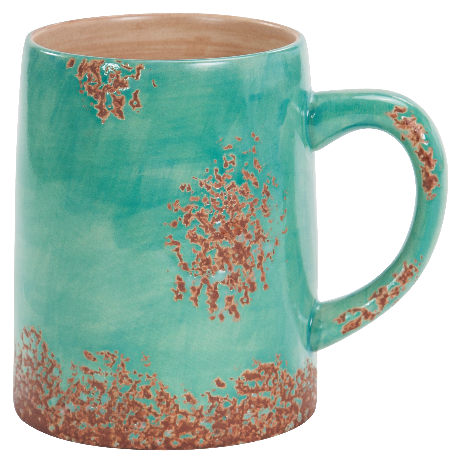 HiEnd Accents Patina Mugs Set of 4