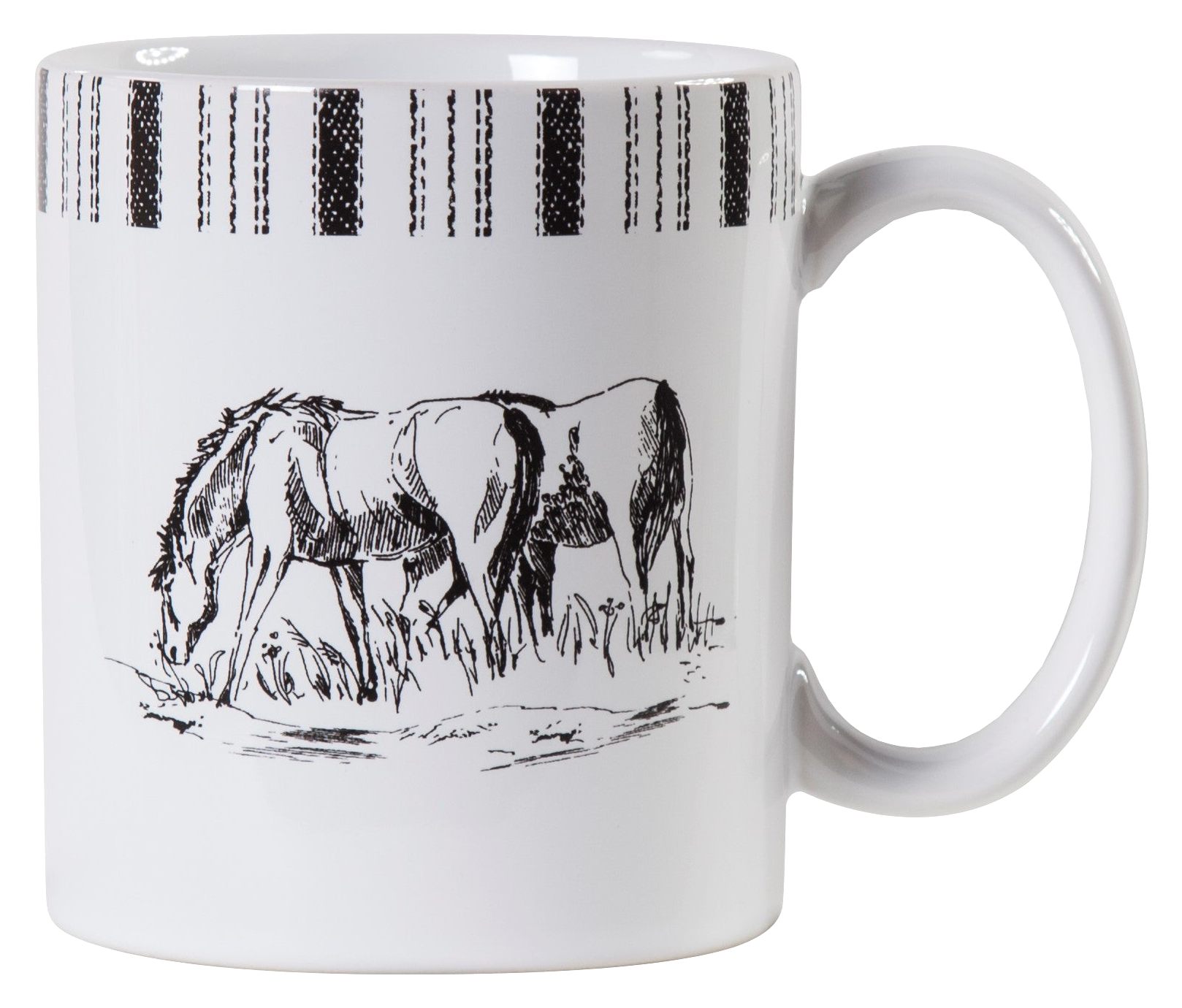 HiEnd Accents Ranch Life Remuda Mugs