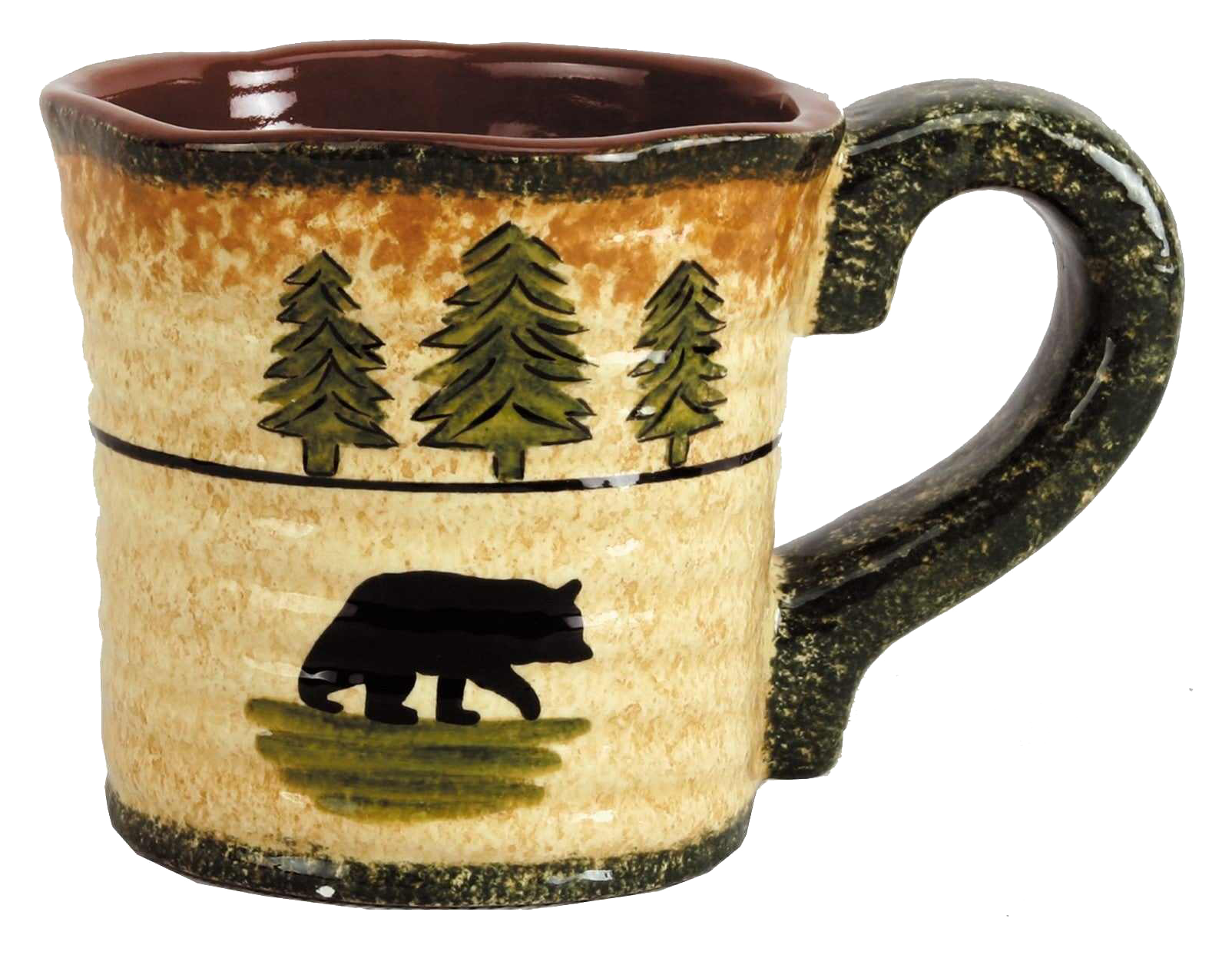 HiEnd Accents Rustic Bear Mugs