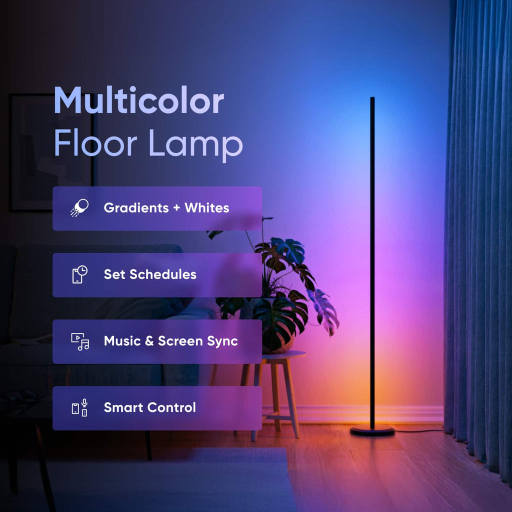 Nanoleaf - Matter Smart Floor Lamp - Multicolor