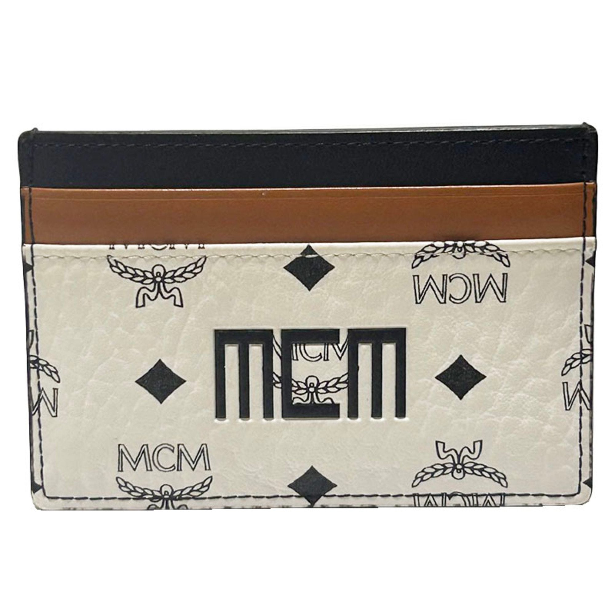Mcm  Leather Card Case (Pre-Owned)
