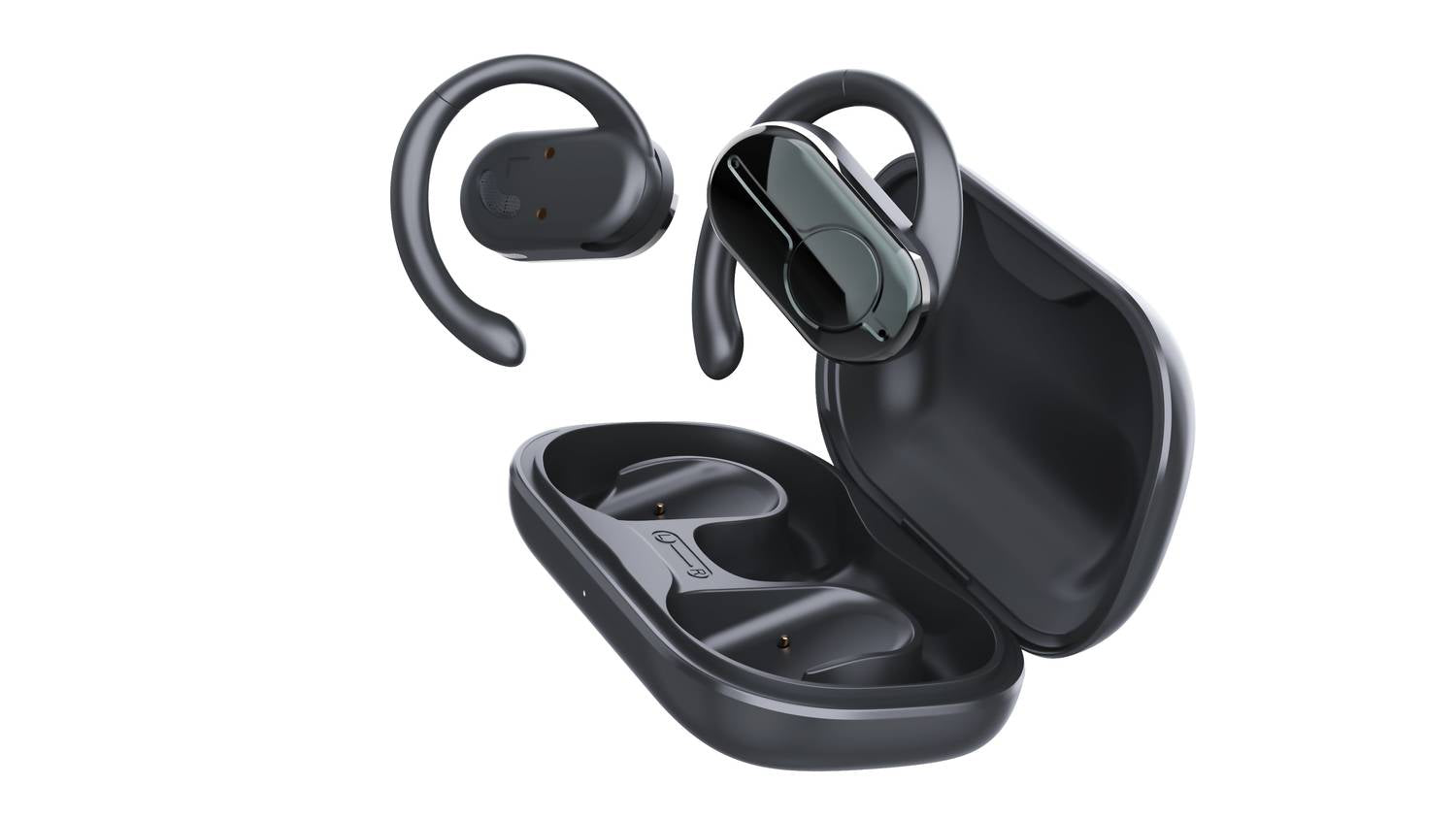 Q3 Rechargeable Bluetooth Headphones In Black