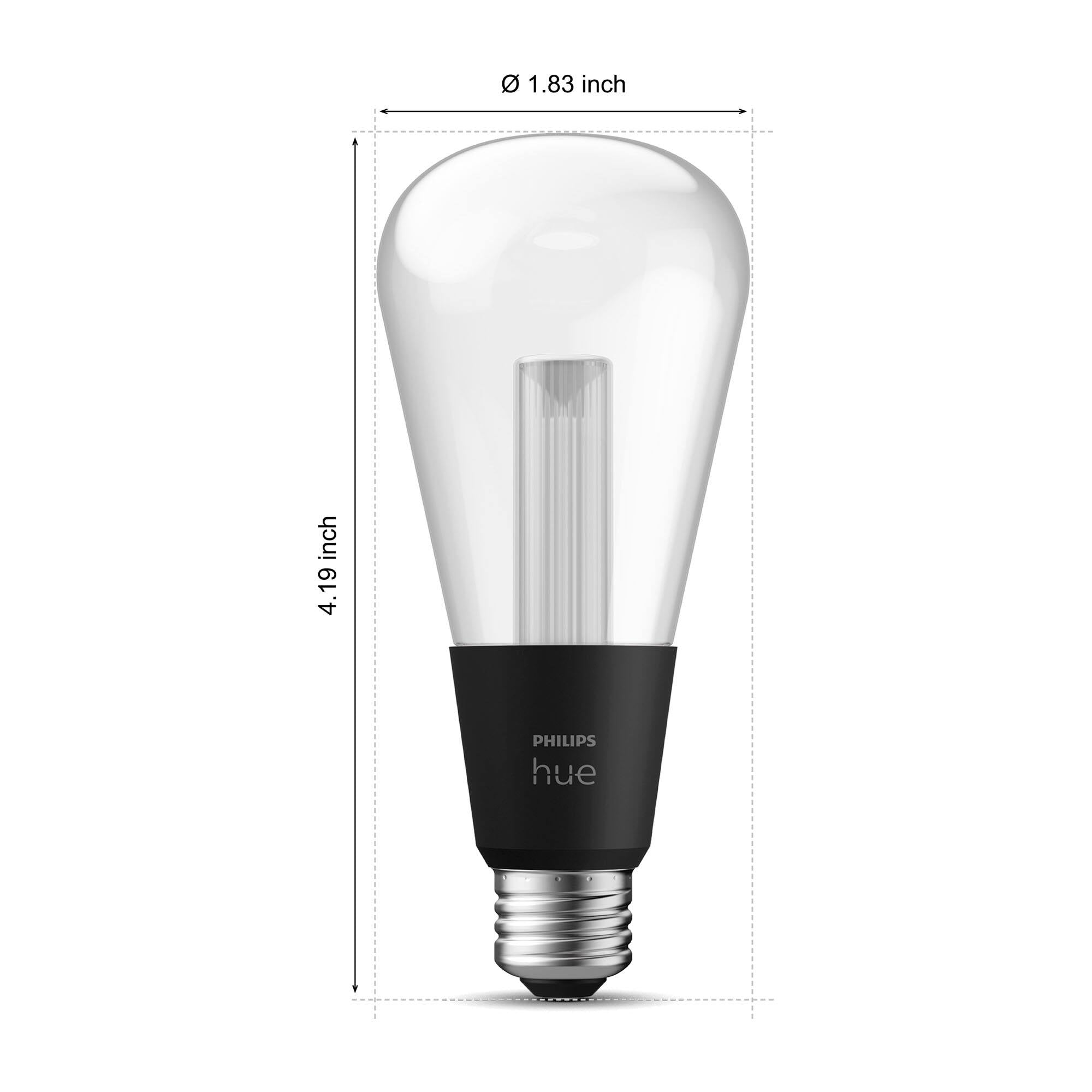 Philips - Hue LightGuide Edison ST70 - black