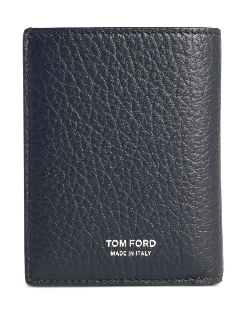 Card Holder In Deer Print Leather