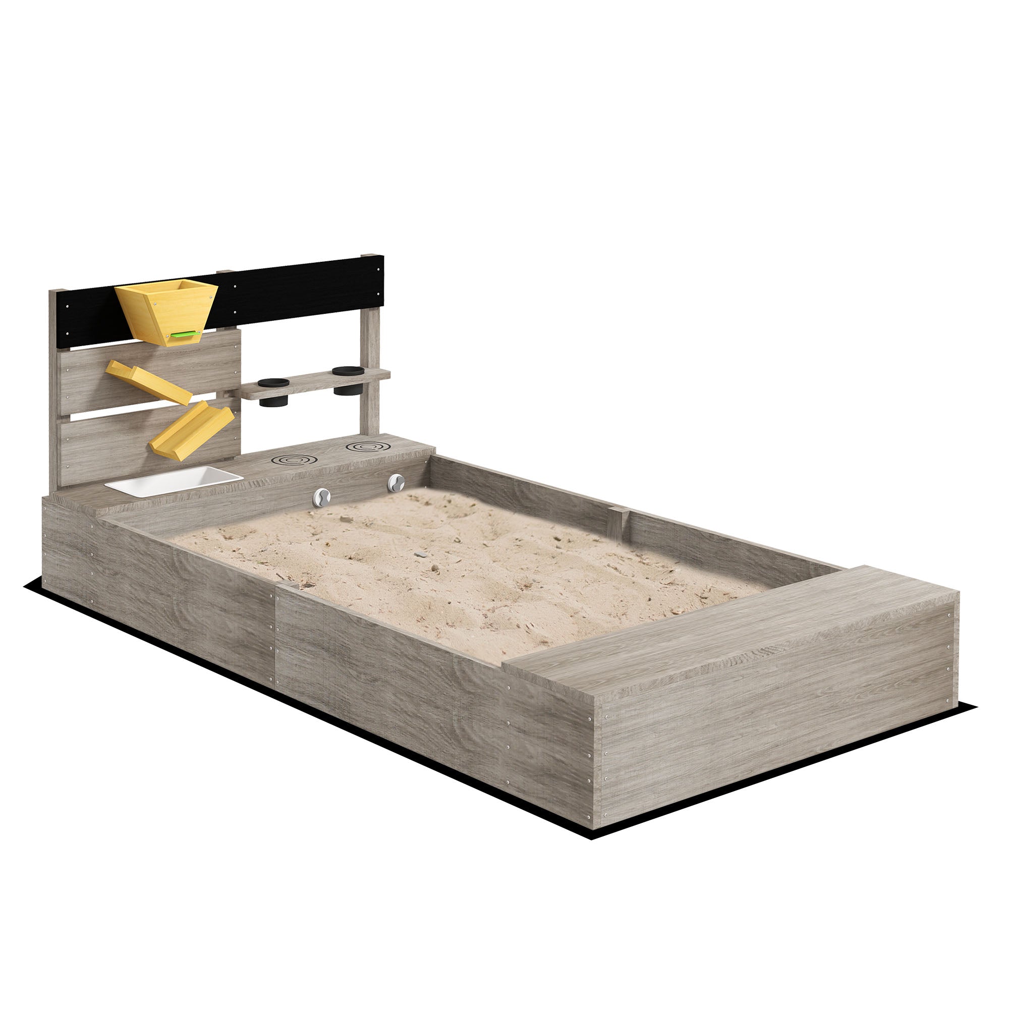 Streamdale Wooden Sandbox with Liner