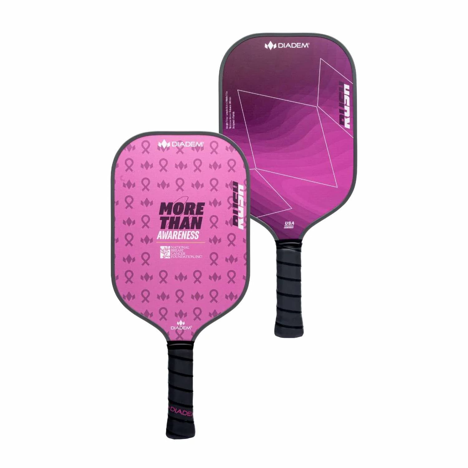 Rush Pickleball Paddle In Play In Pink (Nbcf)