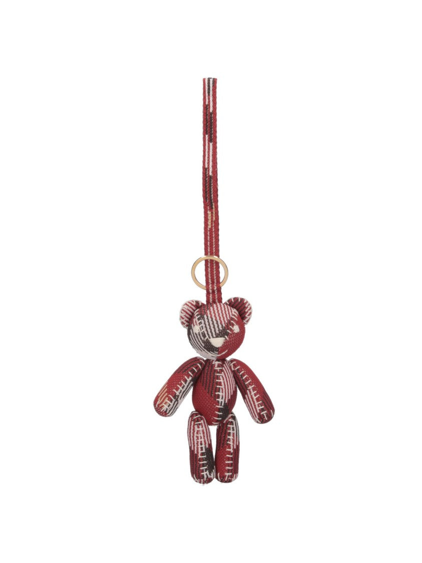 Thomas" Bear Keychain – Red