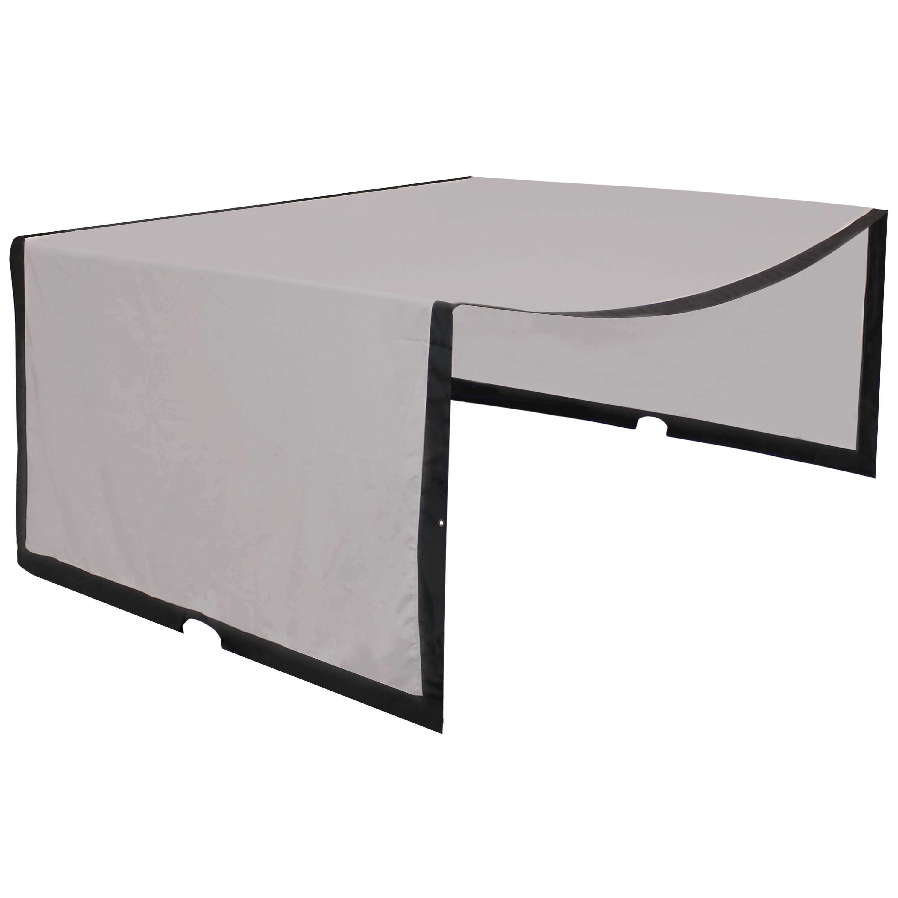 Sunnydaze 9 x 12 Polyester Retractable Pergola Canopy Shade