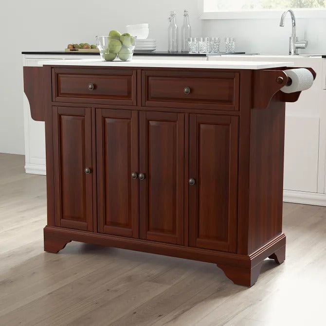 Crosley Furniture Lafayette Granite Top Island/cart
