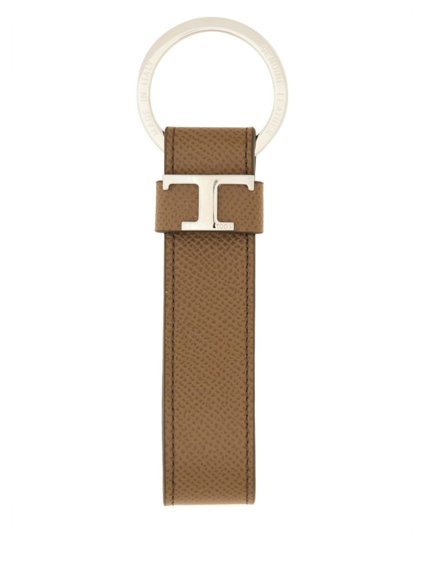 T Timeless" Logo Keychain