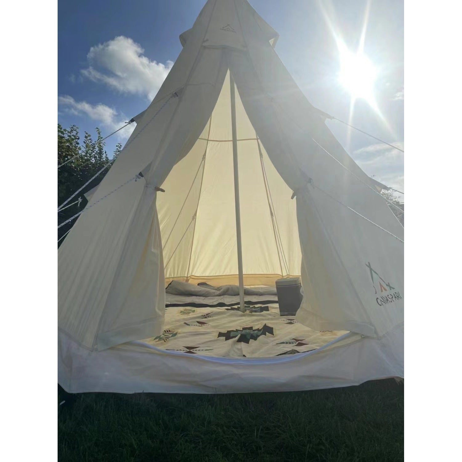 Streamdale Bell Tent 4 Season 9.85ft - Glamping, Hot Tent, Family Camping
