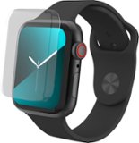 ZAGG - InvisibleShield Ultra Antimicrobial Screen Protector for Apple Watch Series 4/ 5/SE/SE 2nd Gen Series 6 44mm - Clear