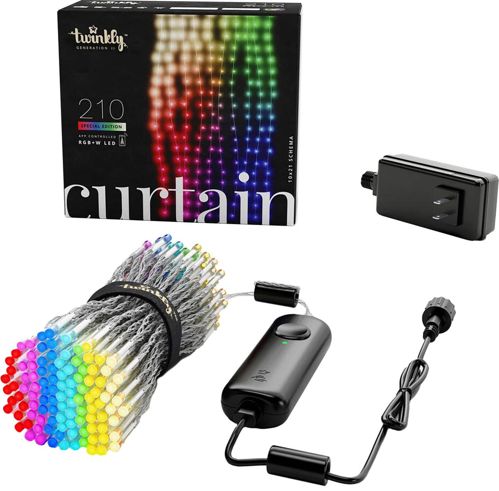 Twinkly - Smart Light Curtain 210 RGB + LED Generation II - Multi