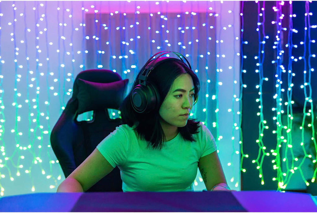 Twinkly - Smart Light Curtain 210 RGB + LED Generation II - Multi