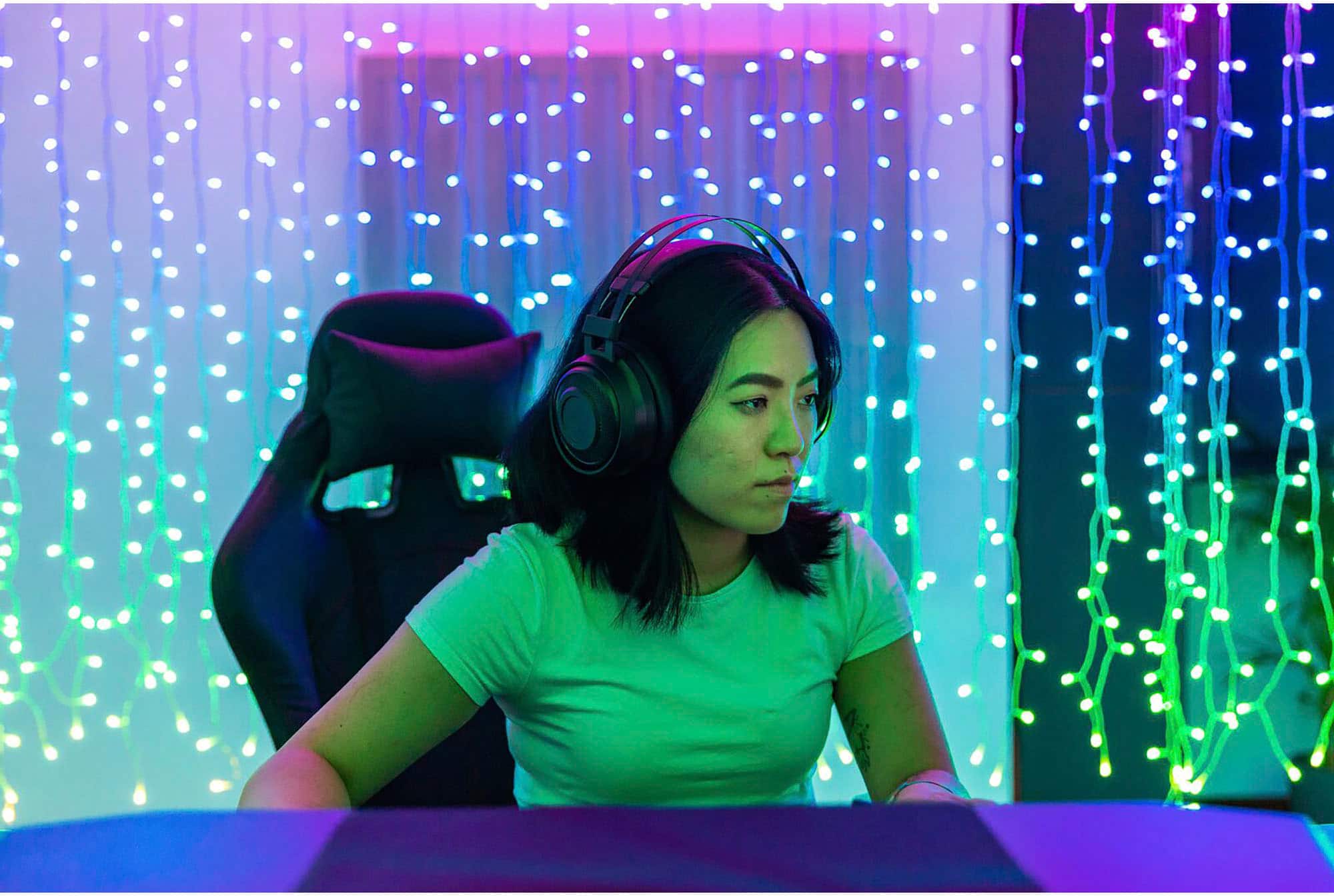 Twinkly - Smart Light Curtain 210 RGB + LED Generation II - Multi