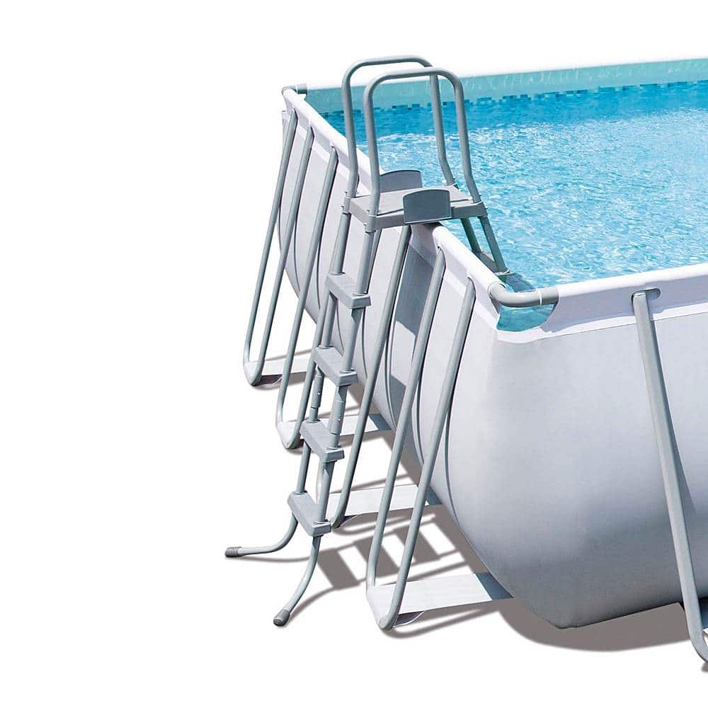 Bestway - 31.3ft x 16ft x 52 inches Rectangular Frame Above Ground Pool Set