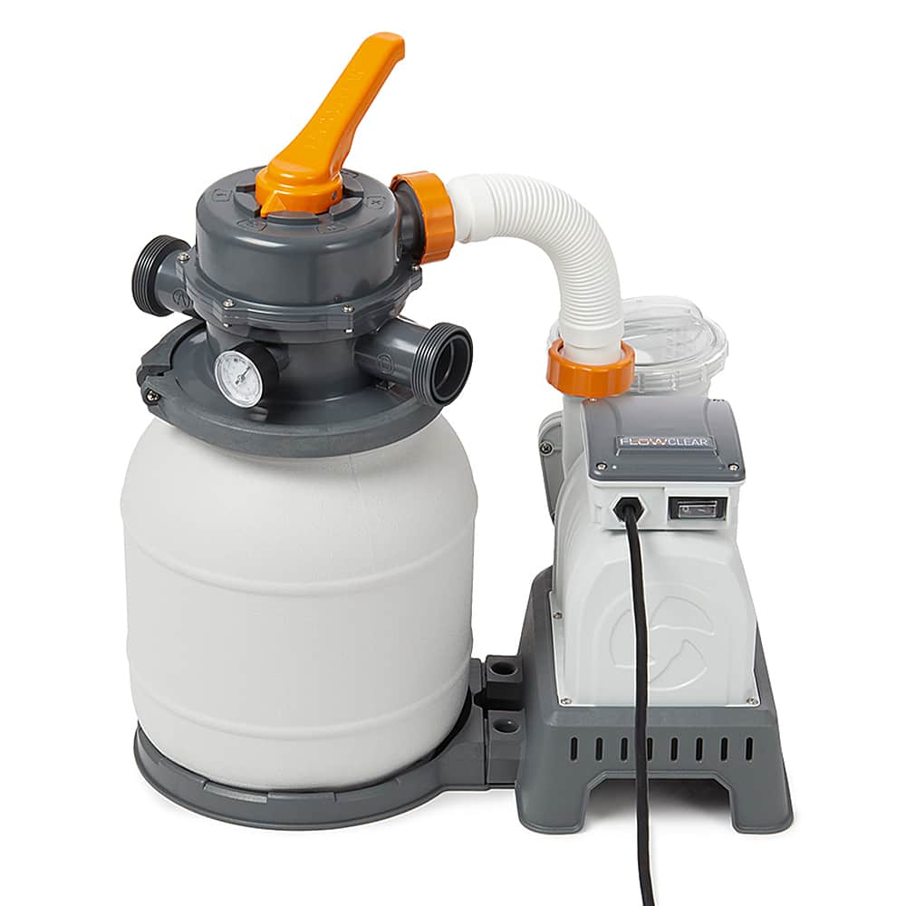 Bestway - 58498E Durable Flowclear 1500 Gallon Sand Filter for Swimming Pools - Multi