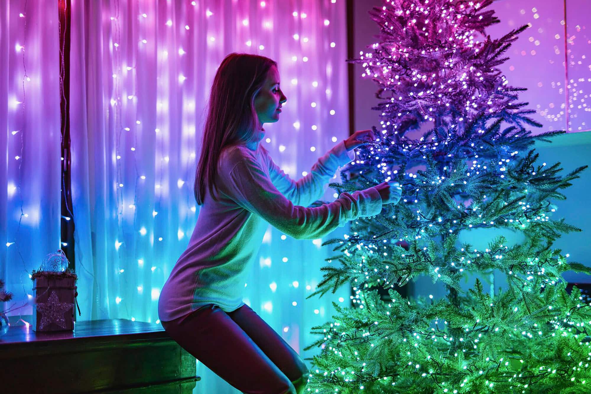 Twinkly - Smart Light 400 RGB LED Light String and 60 Dots (Gen 2) - Multi