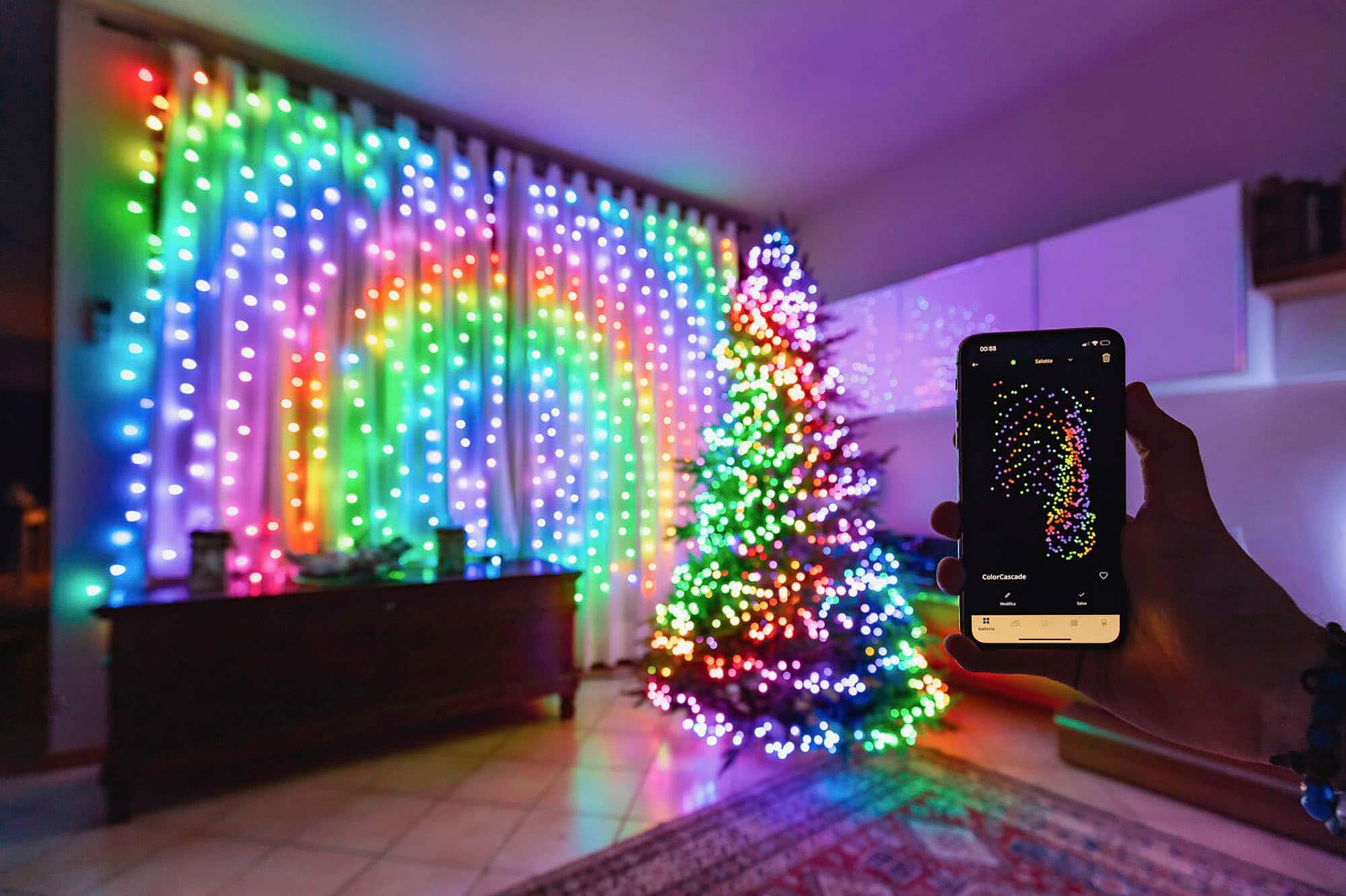 Twinkly - Smart Light 400 RGB LED Light String and 60 Dots (Gen 2) - Multi