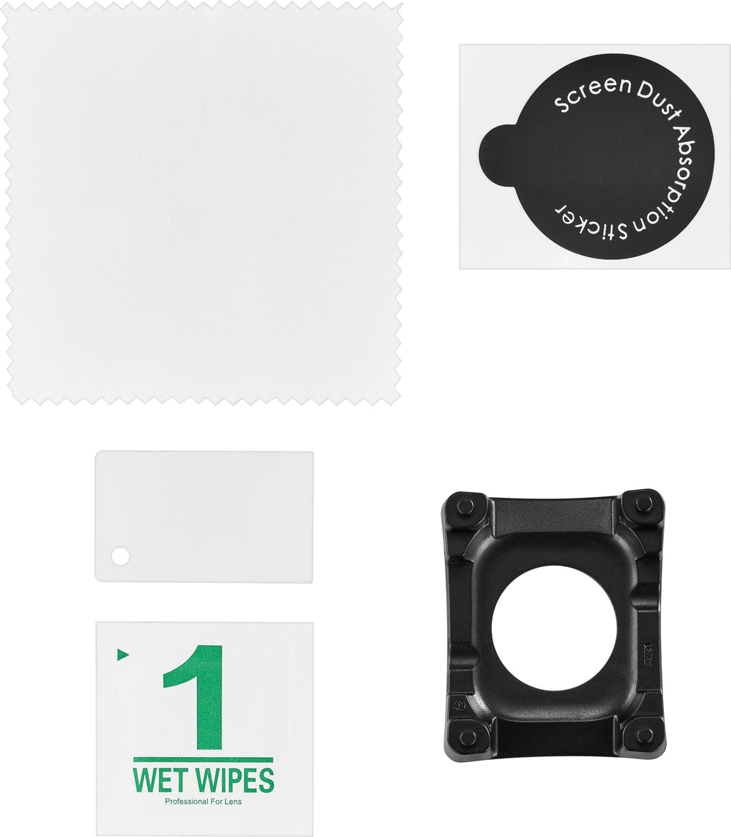 Insignia™ - Tempered Glass Screen Protectors for Apple Watch Ultra 49mm (2-Pack) - Clear