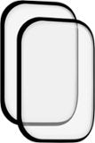 Insignia™ - Hybrid Glass Screen Protectors for Apple Watch 41mm (2-Pack) - Clear