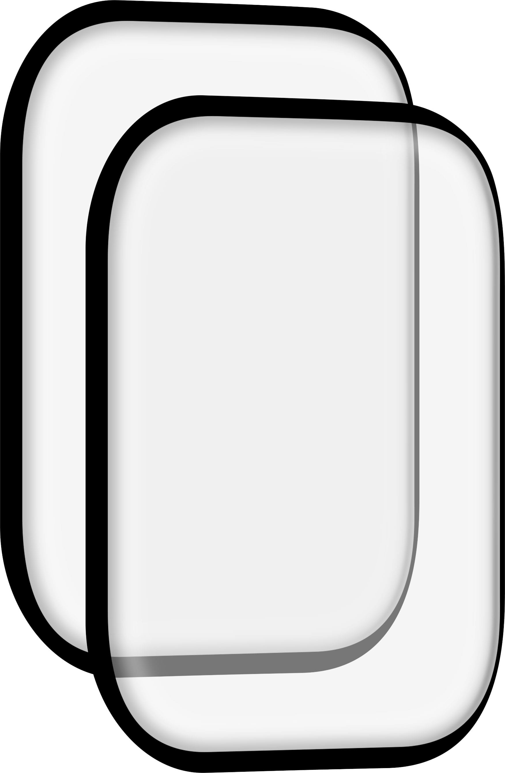 Insignia™ - Hybrid Glass Screen Protectors for Apple Watch 45mm (2-Pack) - Clear