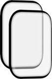 Insignia™ - Hybrid Glass Screen Protectors for Apple Watch 45mm (2-Pack) - Clear