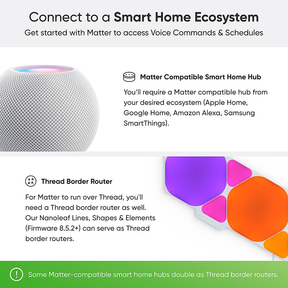 Nanoleaf - Essentials 4" Smart LED Downlight Thread & Matter Compatible (4 Pack) - Multicolor