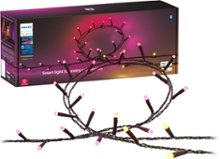 Philips - Hue Festavia 130-Foot 500-LED Smart String Lights - White and Color Ambiance