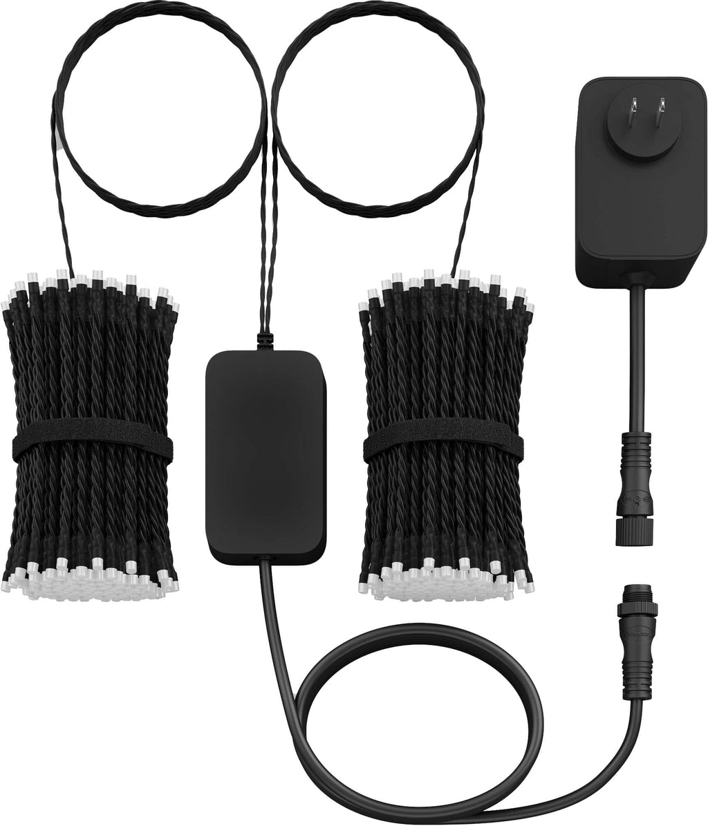 Philips - Hue Festavia 130-Foot 500-LED Smart String Lights - White and Color Ambiance