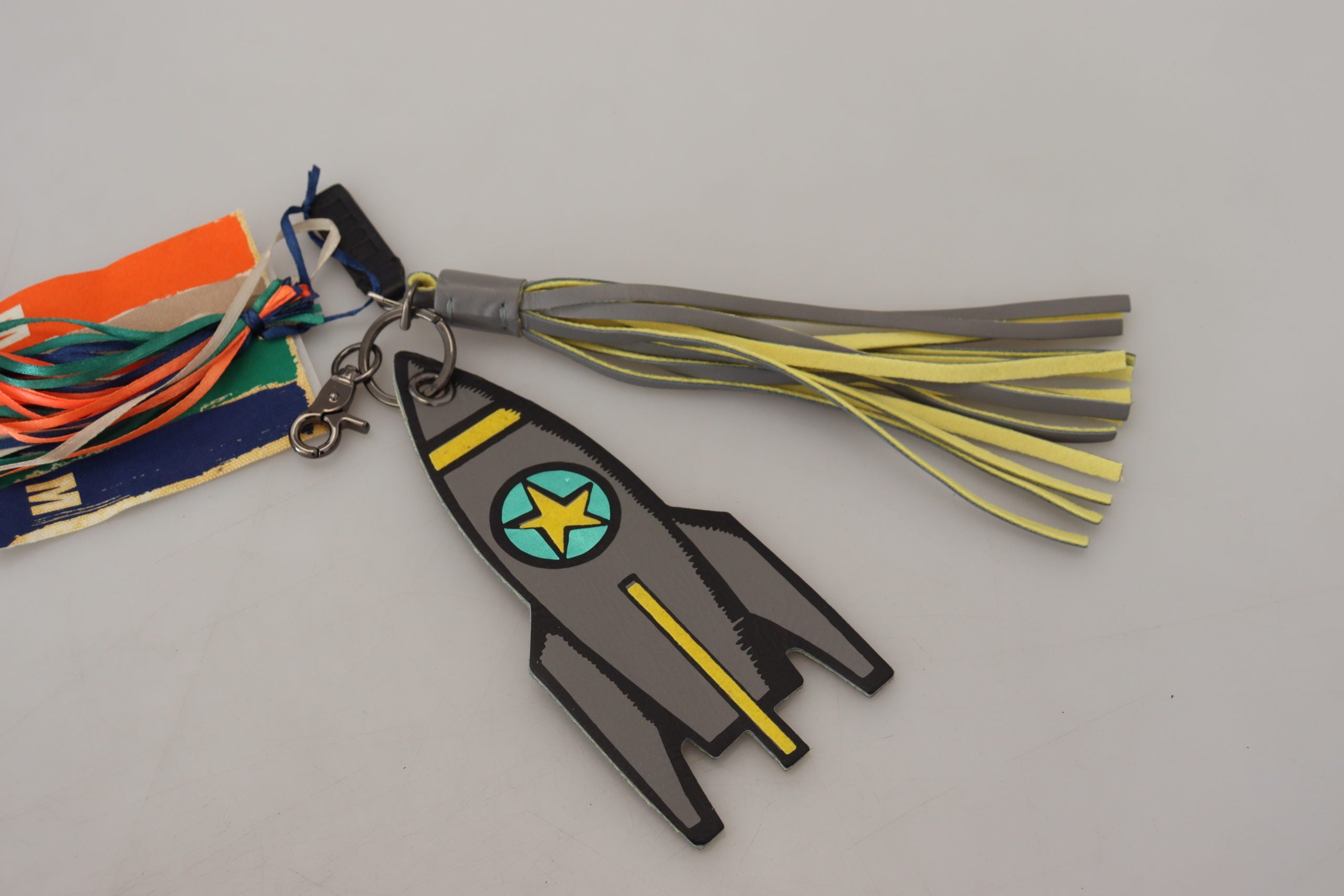 MSGM Rocket Ship  Tone Metal Women's Keychain