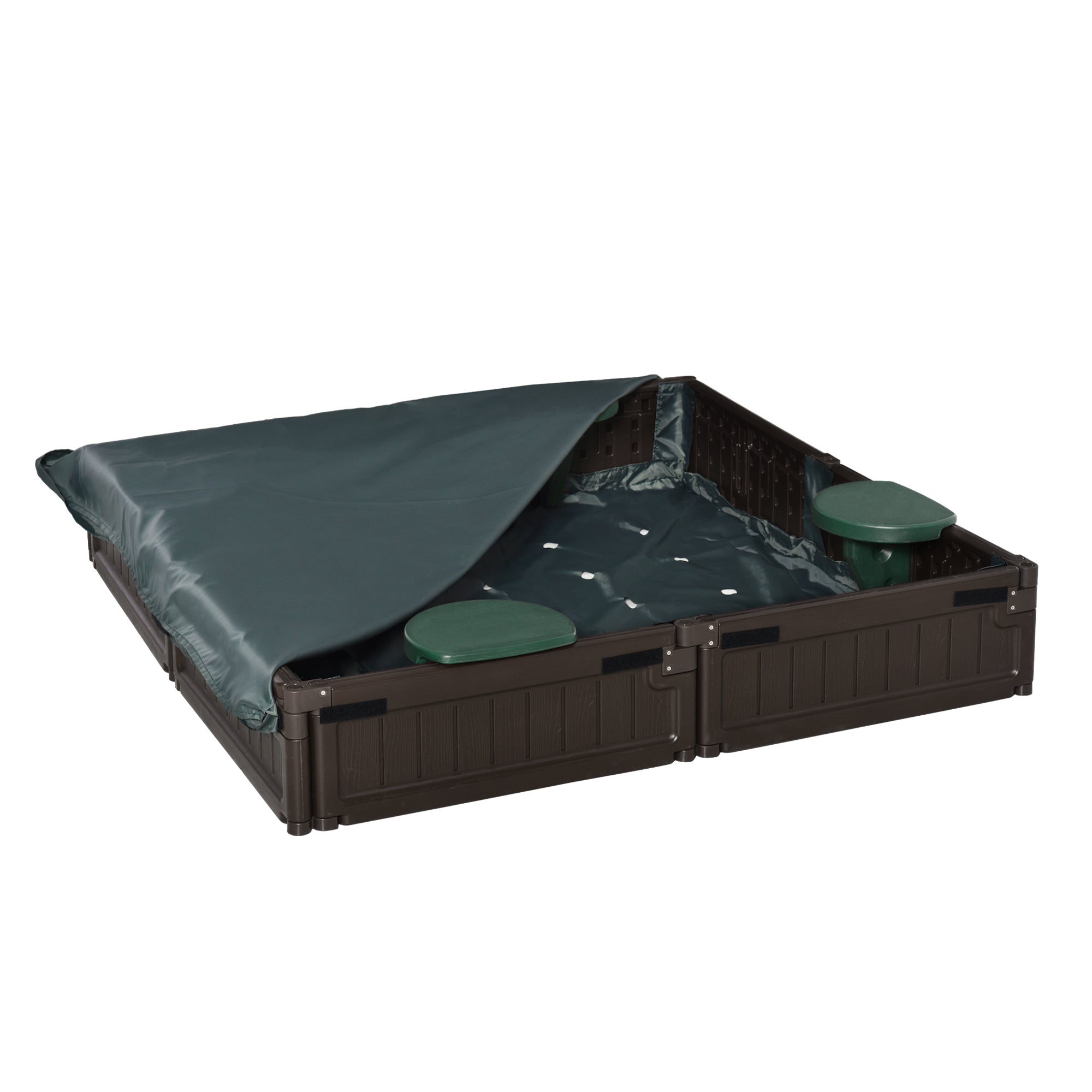 Streamdale Quattro PlayZone Sandbox Four-Seat Fun and Comfort for Toddlers