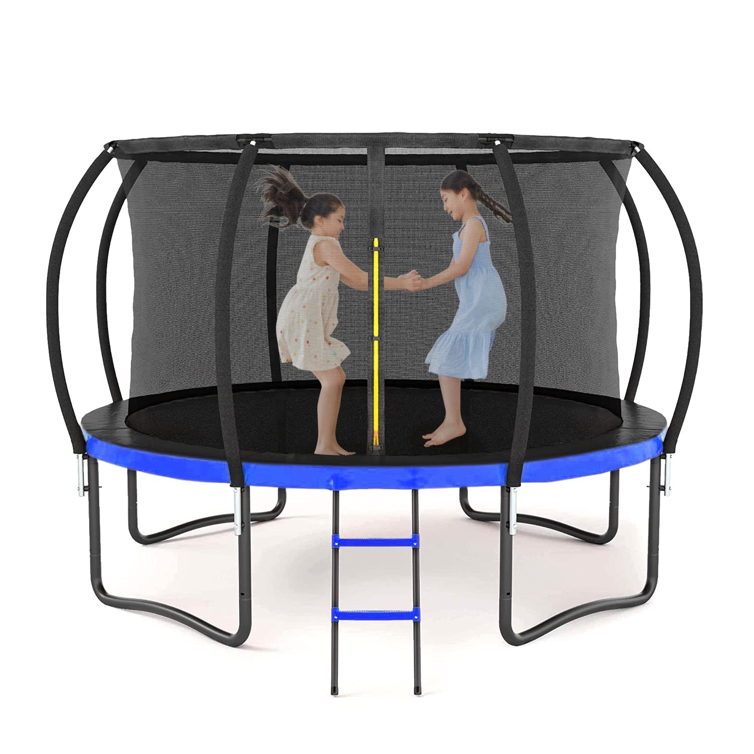 Streamdale Outdoor Trampoline with Safety Enclosure and Accessories