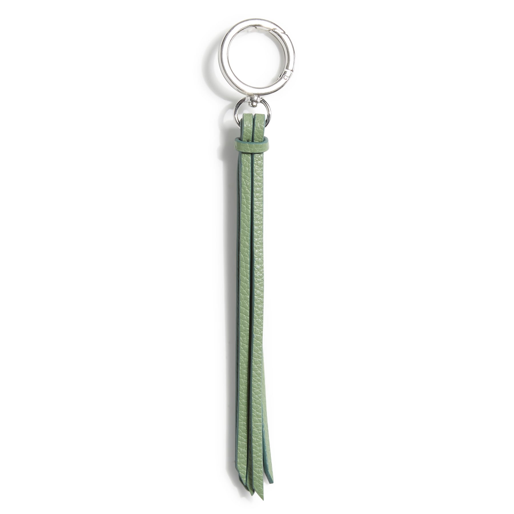 Outlet Faux Leather Fringe Key Chain