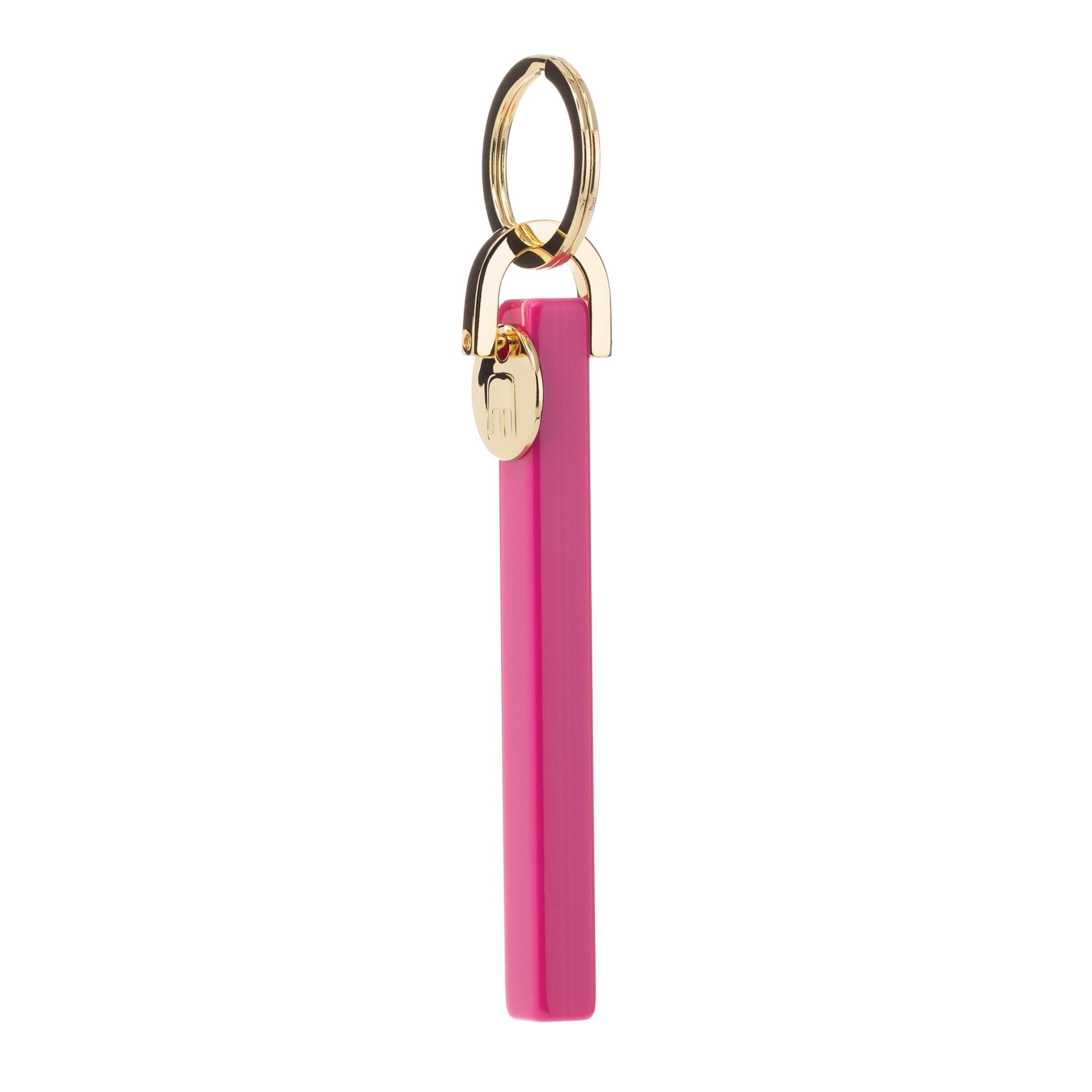 Bar Keychain in Marble - Gold
