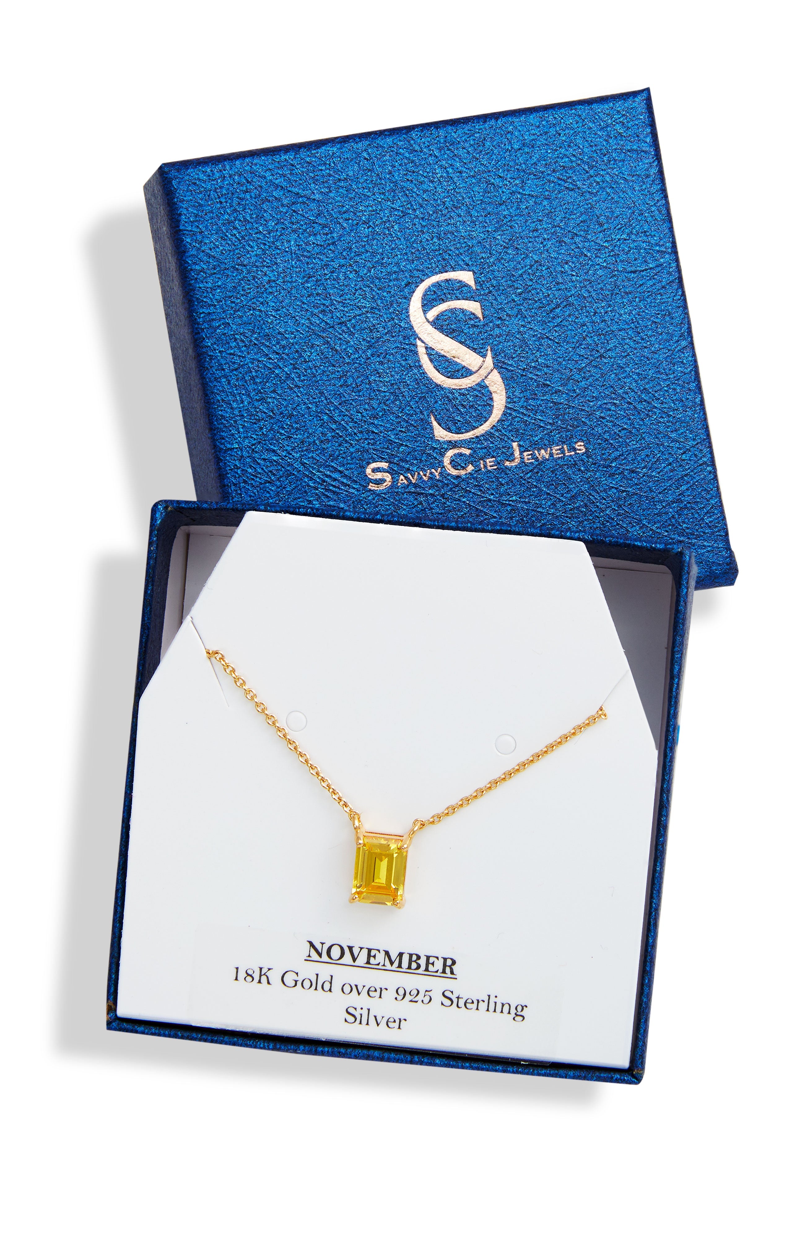 Vermeil Birthstone Necklace