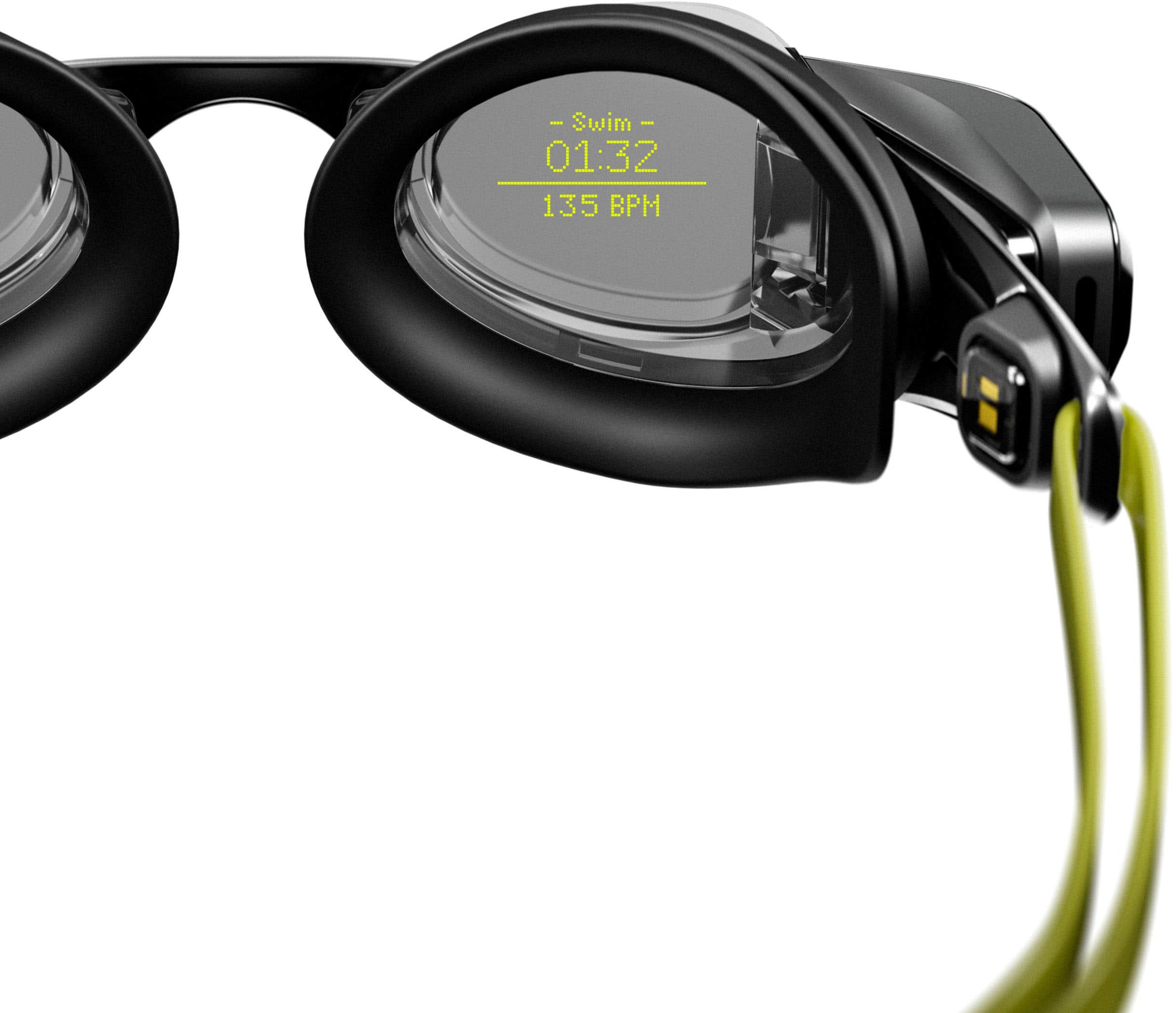 FORM - Smart Swim 2 PRO Goggles with EVA Foam Protective Case - black - (2025)