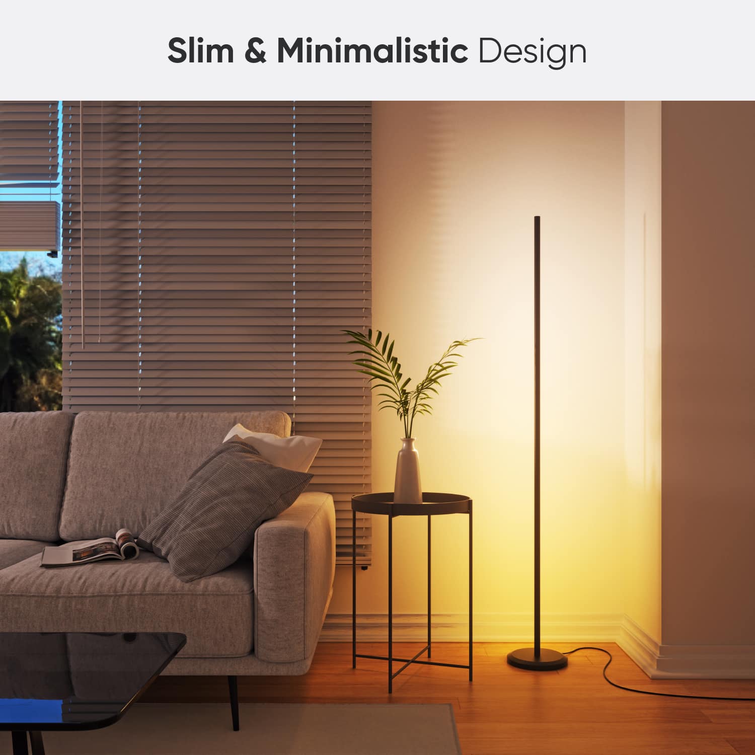 Nanoleaf - Matter Smart Floor Lamp - Multicolor