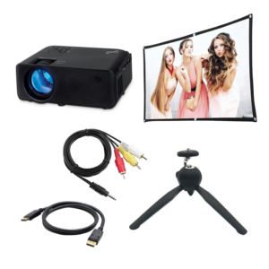 Supersonic SC-82PKIT HD Digital Bluetooth Projector w/ Accessory Kit