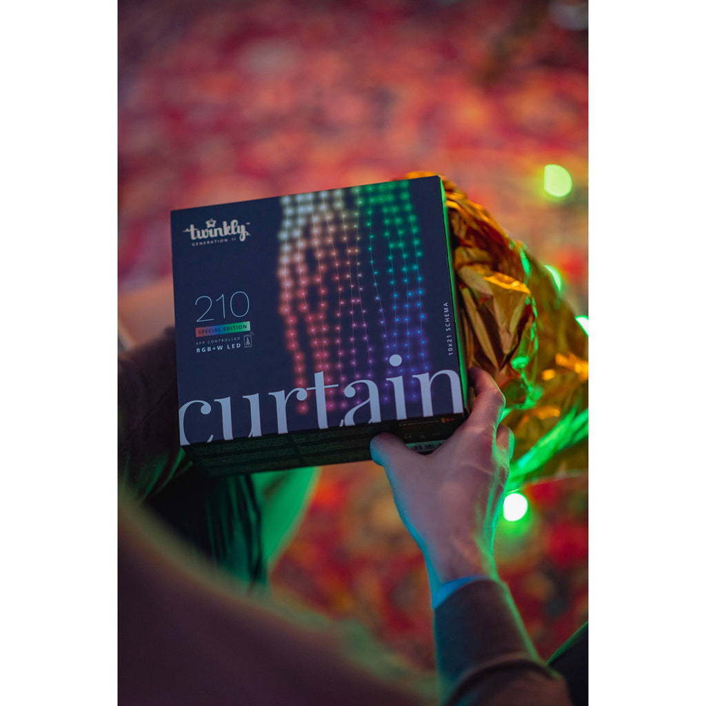 Twinkly - Smart Light Curtain 210 RGB + LED Generation II - Multi